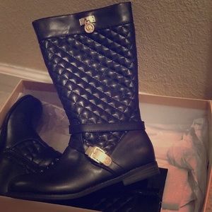 MICHAEL Michael Kors Shoes - BRAND NEW- Michael Kors Black Leather Riding Boots MICHAEL Michael Kors Shoes - BRAND NEW- Michael Kors Black Leather Riding Boots